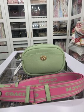 Coach | Bags | Coach Cambridge Alexa Silver Bag | Poshmark